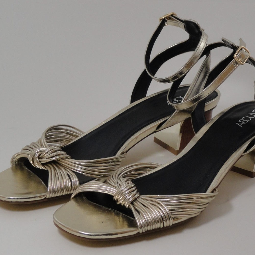 Abound Gold Tone Sandal